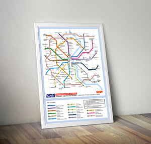 CAN Music Metro Map