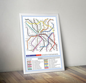 Liverpool Mersey of the 2000's Metro Map