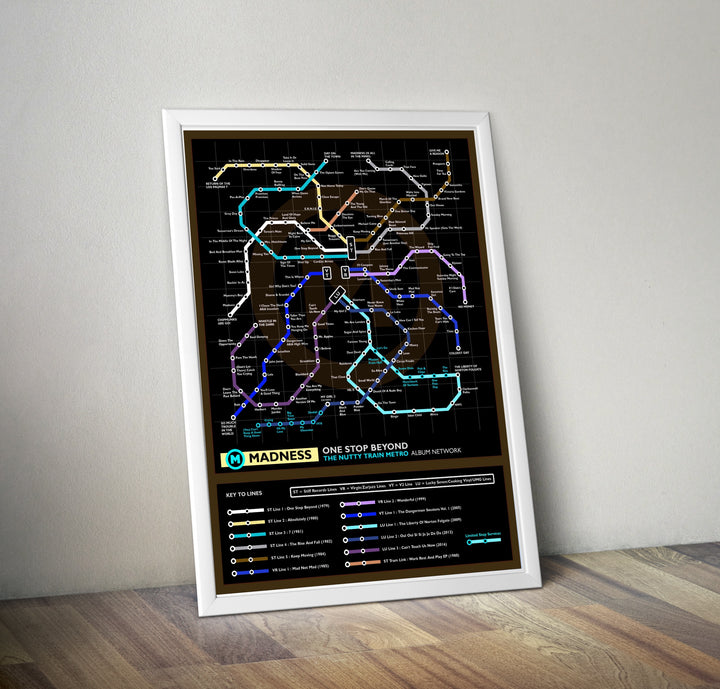 Madness Music Metro Map