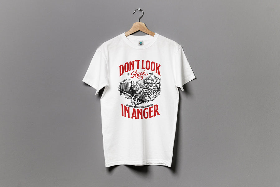 Don't Look Back In Anger Ladies T-shirt