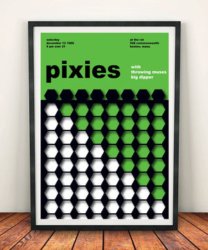 Pixies 'At The Rat 1986' Print