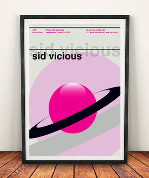 Sid Vicious 'At Maxs Kansas City 1978' Print
