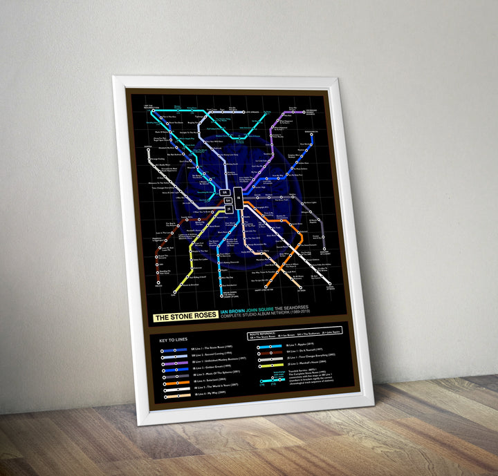 The Stone Roses Music Meto Map