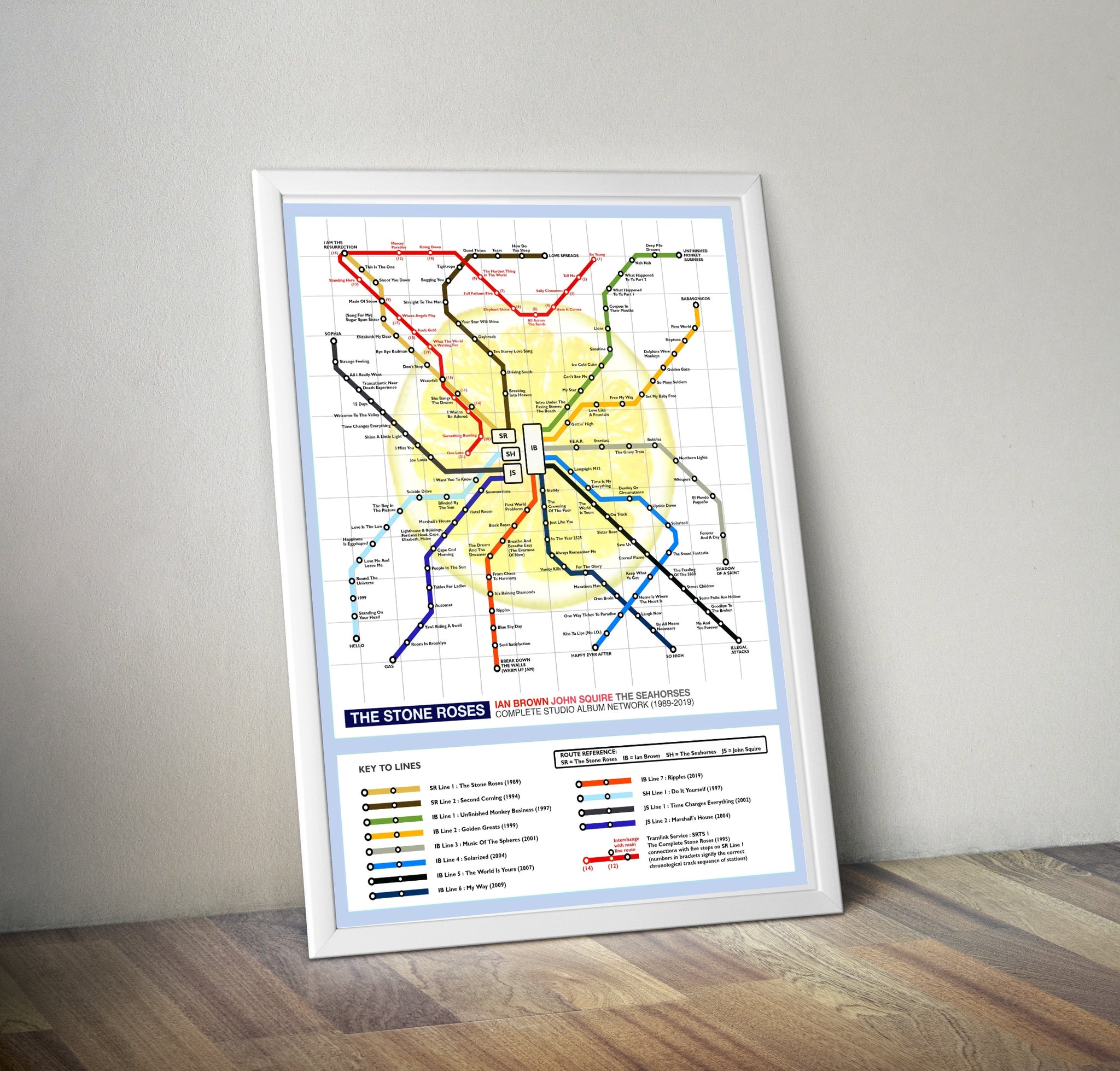 Stone Roses Map The Stone Roses Music Meto Map – Retrorockstar