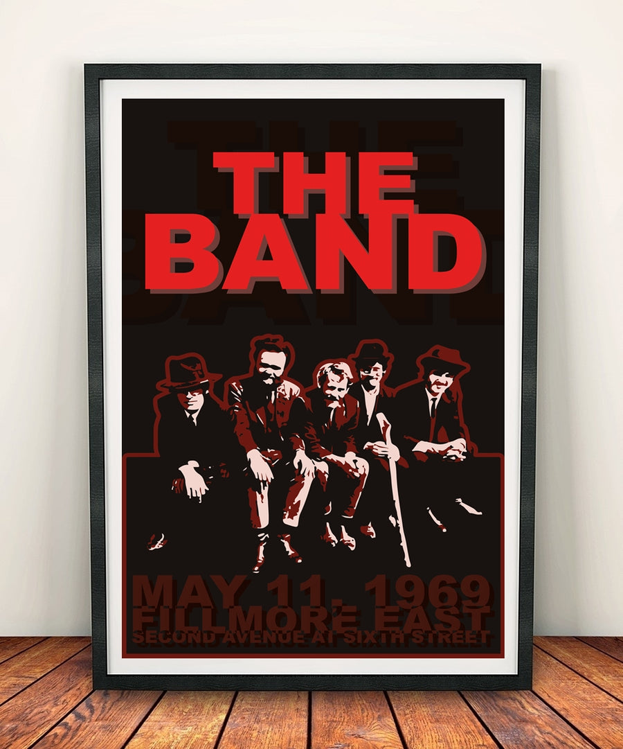 The Band 'Fillmore East 1969' Print