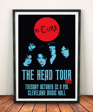 The Cure 'The Head Tour' Print