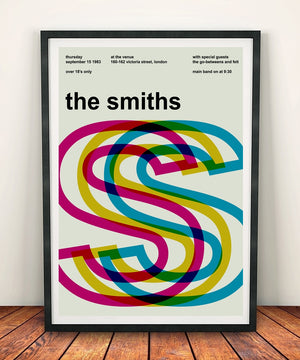 The Smiths 'At The Venue 1983' Print