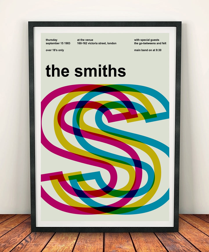 The Smiths 'At The Venue 1983' Print
