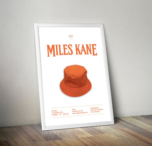 Miles Kane Reworked Gig Poster