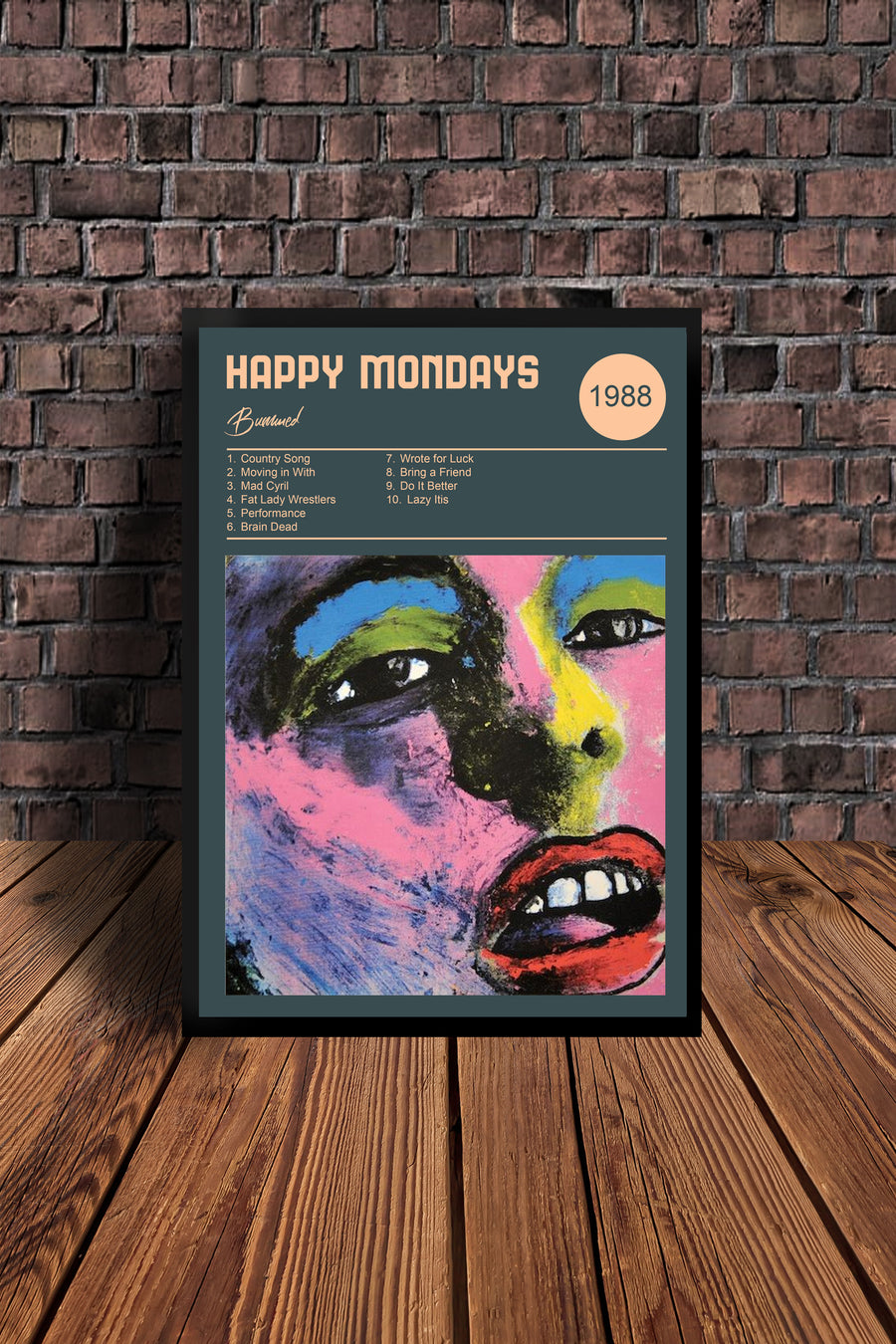 The Happy Mondays Bummed Print