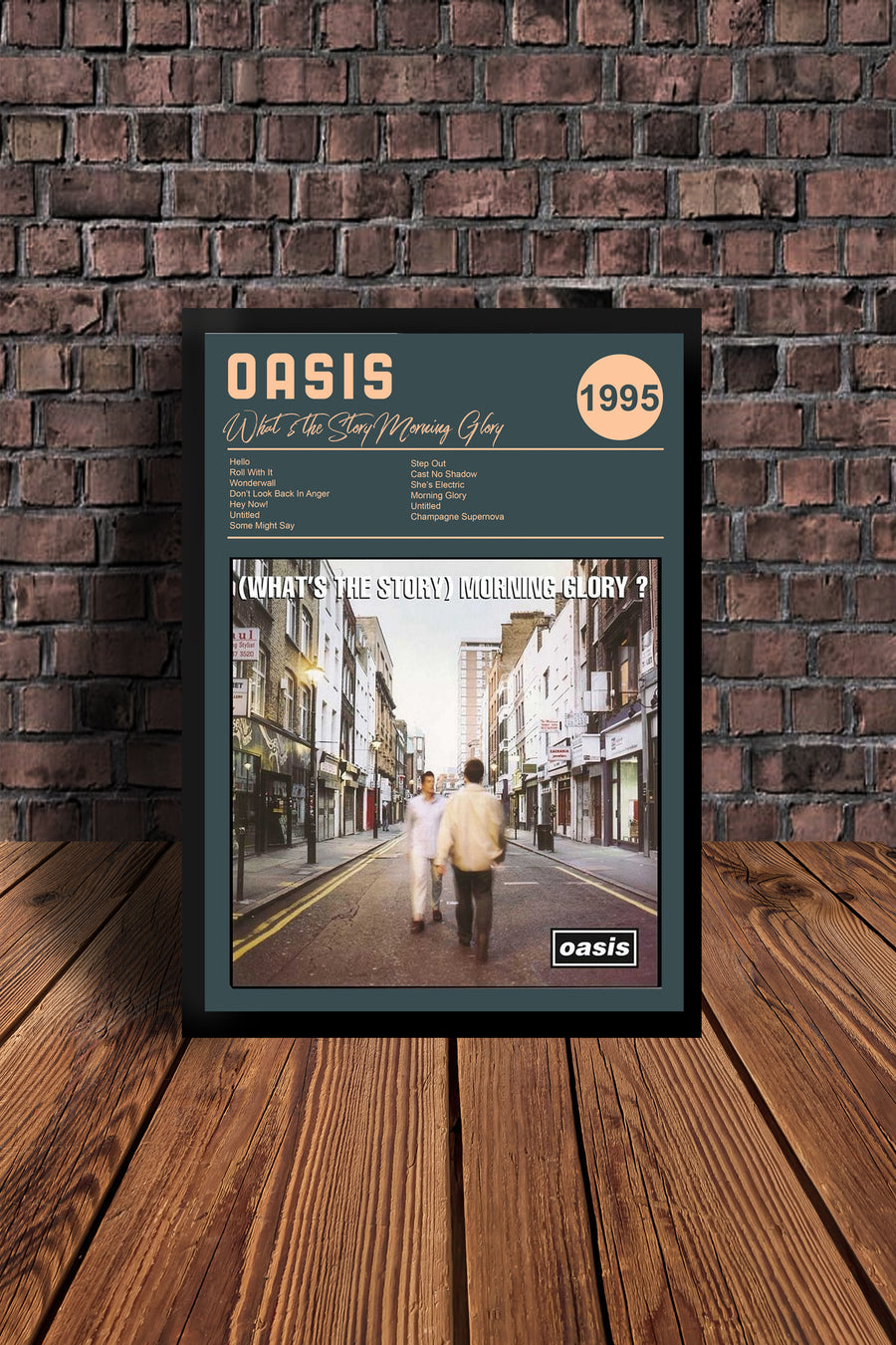 Oasis 'Whats the story morning glory' Tribute Print