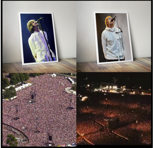 Knebworth 1996 - 2022  Oil Print Single / Double set