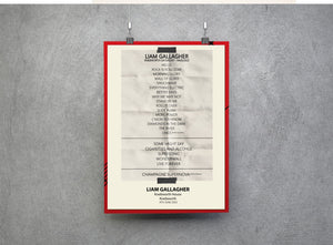 LG Knebworth tour 2022 set lists