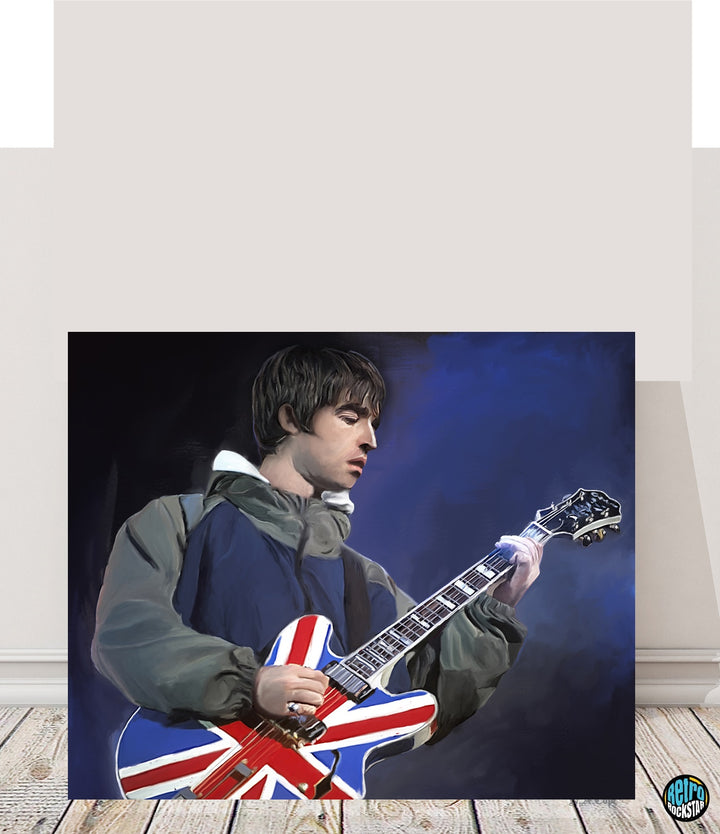 Noel Knebworth 96 oil on canvas print