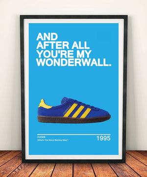 Oasis 'Wonderwall' Print