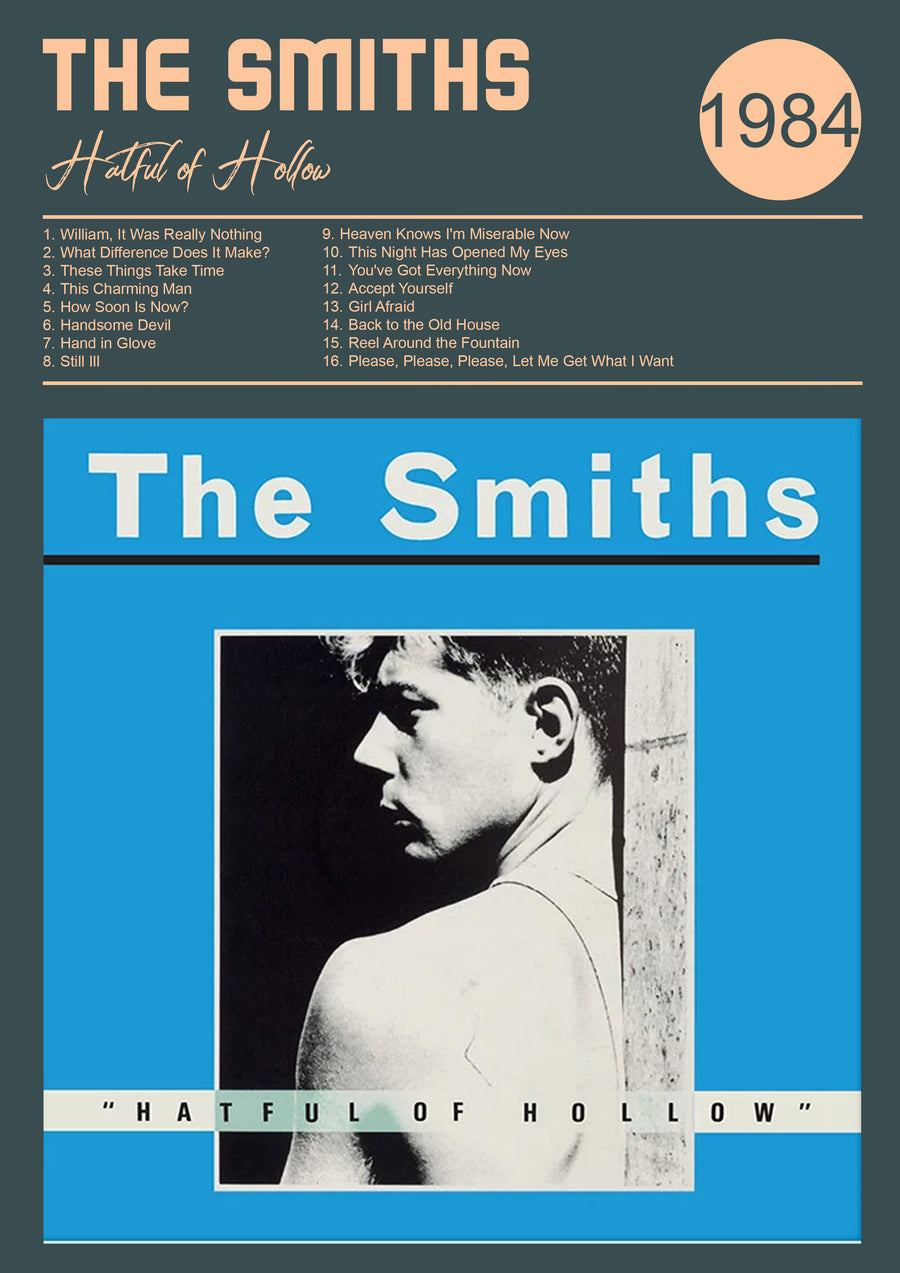 The Smiths Hatful of Hollow  Remixed Print